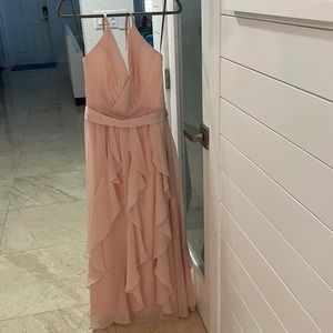 David’s Bridal - pink dress, size 4
